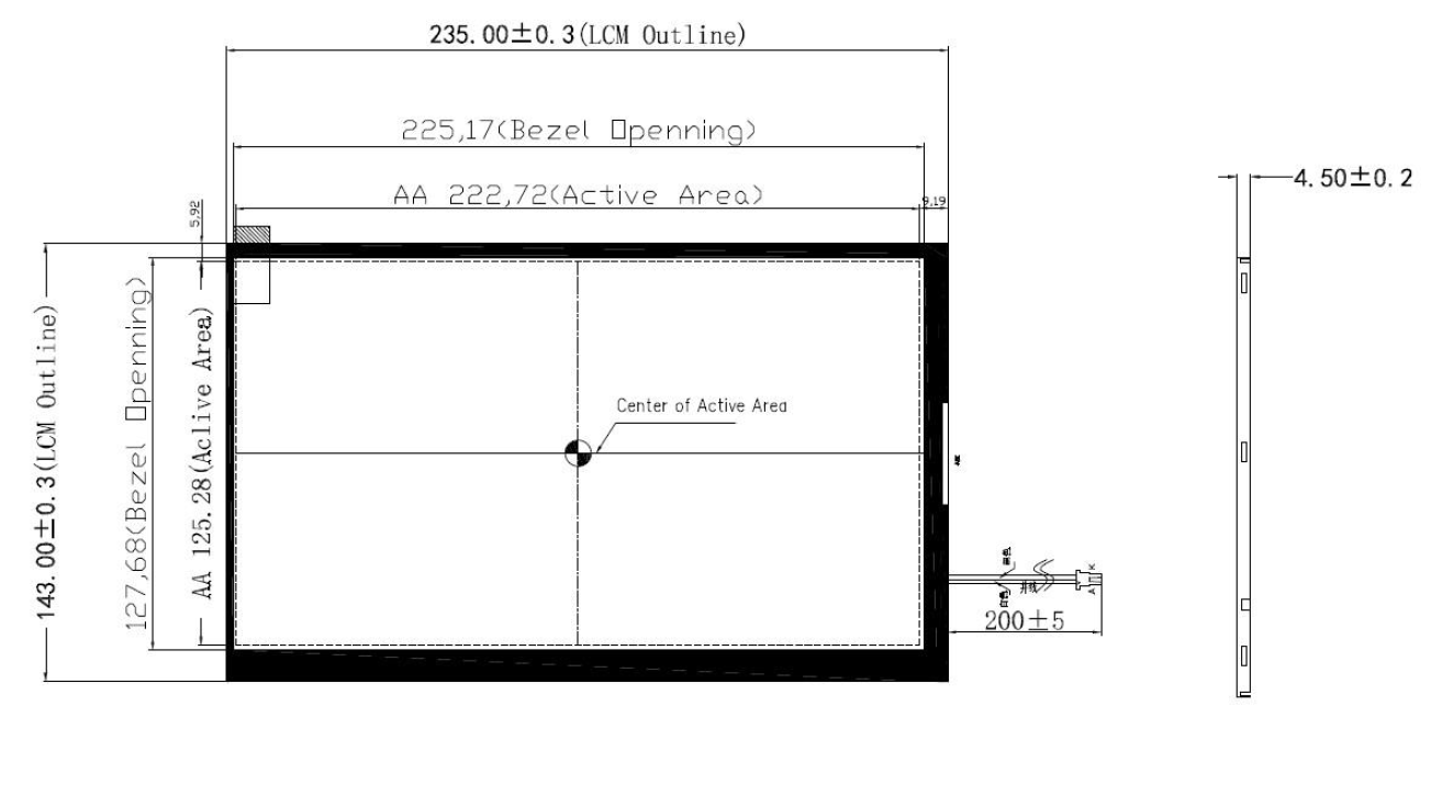 10.1 inch_G101-1721145501-M30PND(30P MIPI,720*1280,500nits,INCELL,TTDI,-20~70)