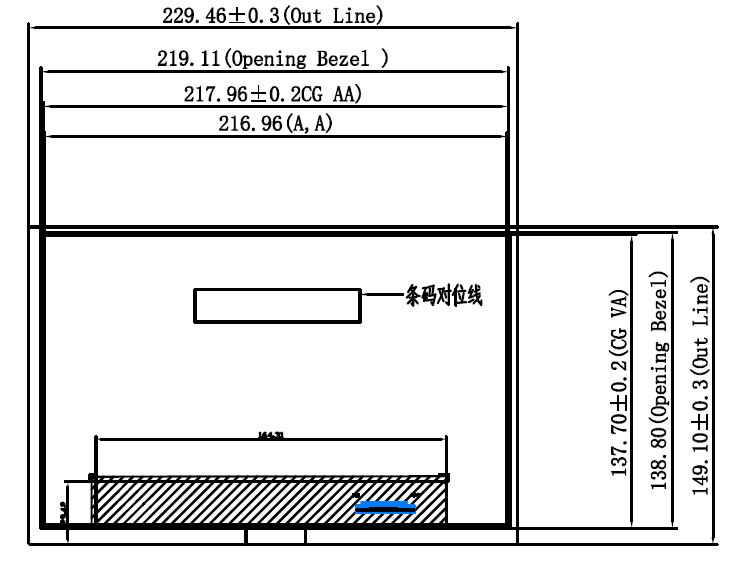 10.1 inch_G101-5118046102-L40PNZ(40P LVDS,1280*800,1000nits,-20~70)