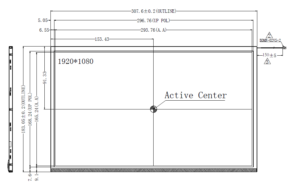 13.3 inch_G133BI191855D52E30PC