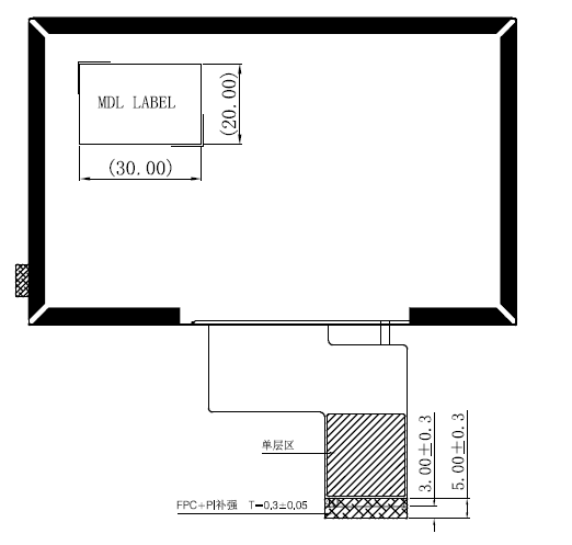 5 inch_G050-1804830102-T40PNZ(40P TTL,800*480,IPS,1000nits)