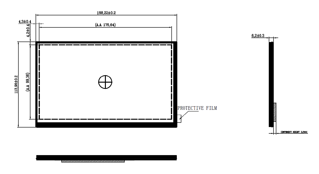 8.0 inch_G080-1117262801-L40PNZ-A01(40P,LVDS,1280*720,-30~80)