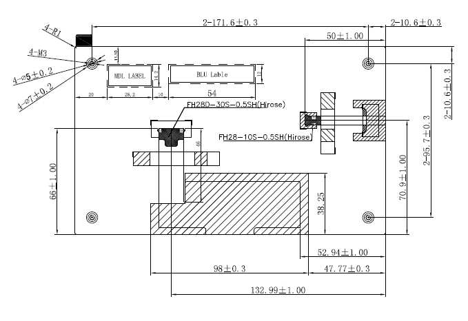 8.0 inch_G080-1117264801-L30PMZ(1280*720,-40~90,铆钉)