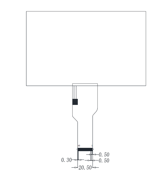 6.2inch, IPS , 1024*600, 1000nits, -30~85, 40P LVDS