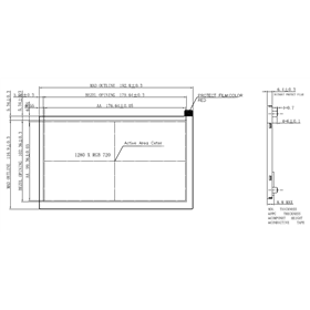 8.0 inch_G080-1117264801-L30PMZ(1280*720,-40~90,铆钉)