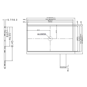 7.0 inch_G070-2106057901-L40PUZ(LVDS,1024*600,IPS)