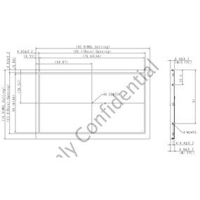 8.0 inch_G080-6106064601-L40PNZ(LVDS,1024*600,TN)