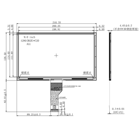 9 inch_G090-7117250801-L40PNZ-H03(40P LVDS,1280*720,800nits,-30~80)